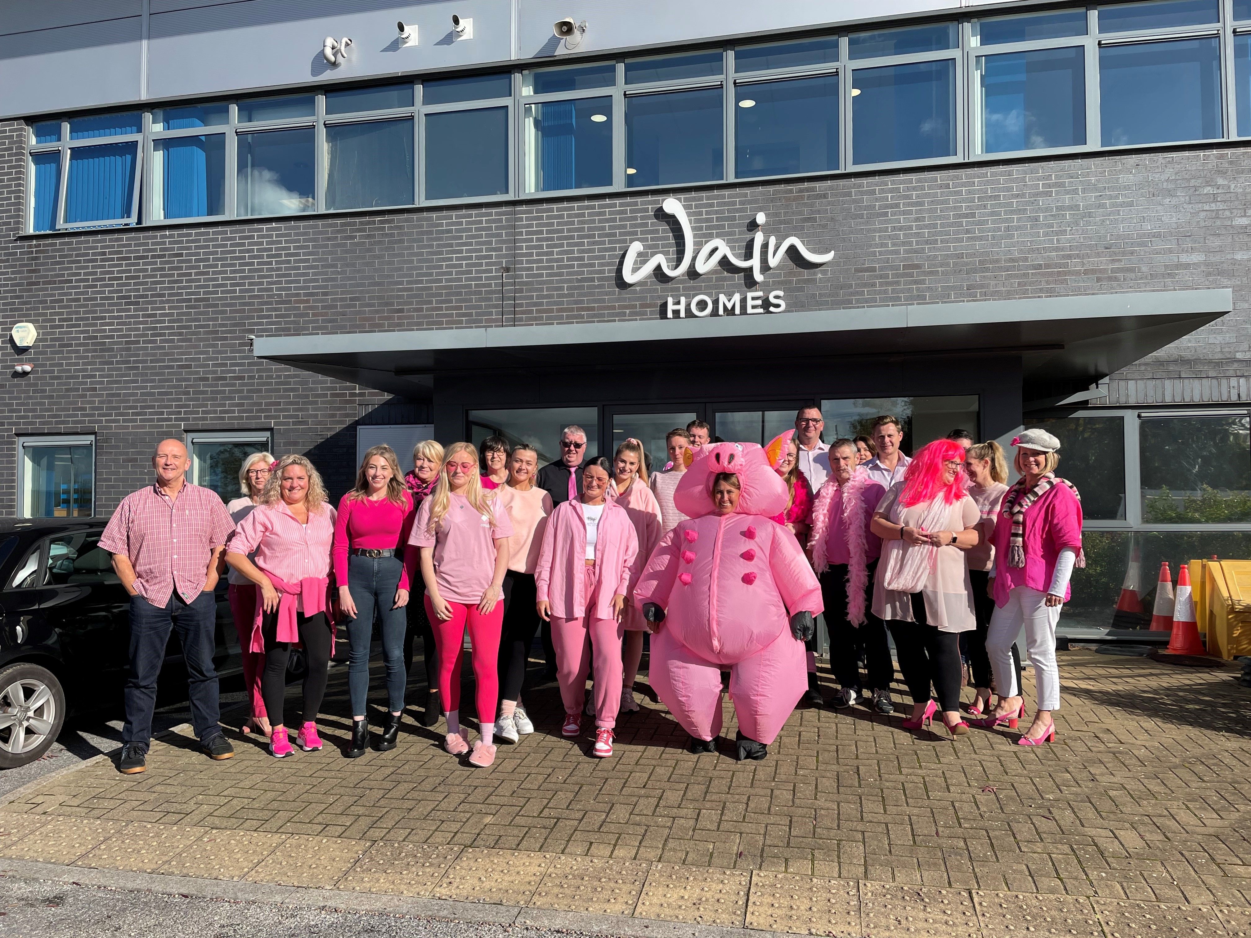 South West Team in the Pink for Charity