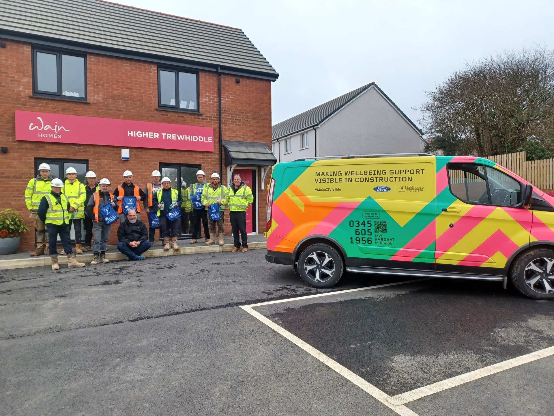Charity Makes Wellbeing Visible at Wain Homes Developments