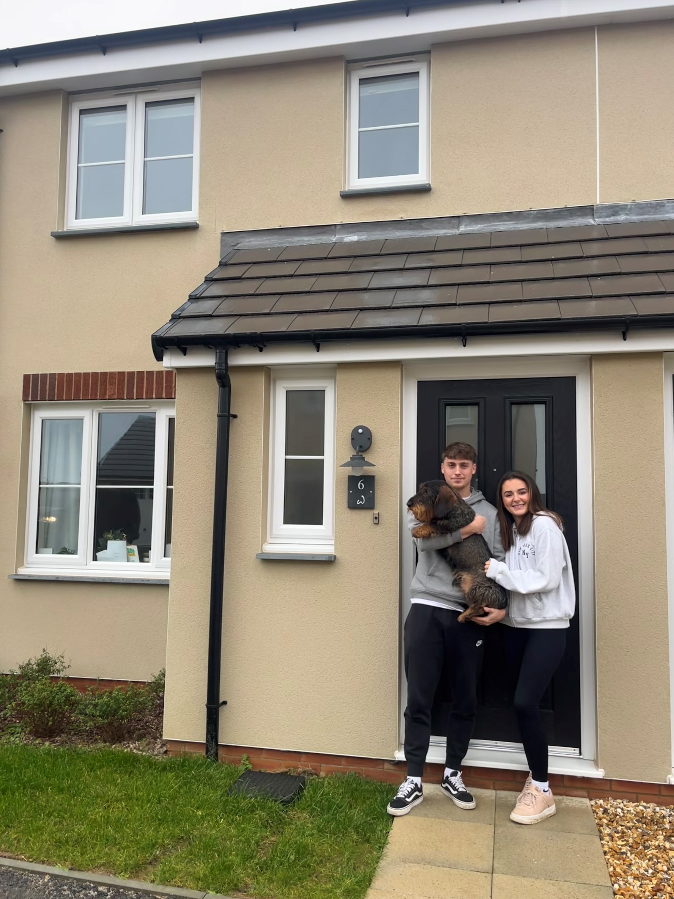 First Time Buyers Find Happiness in their Devon Home Town