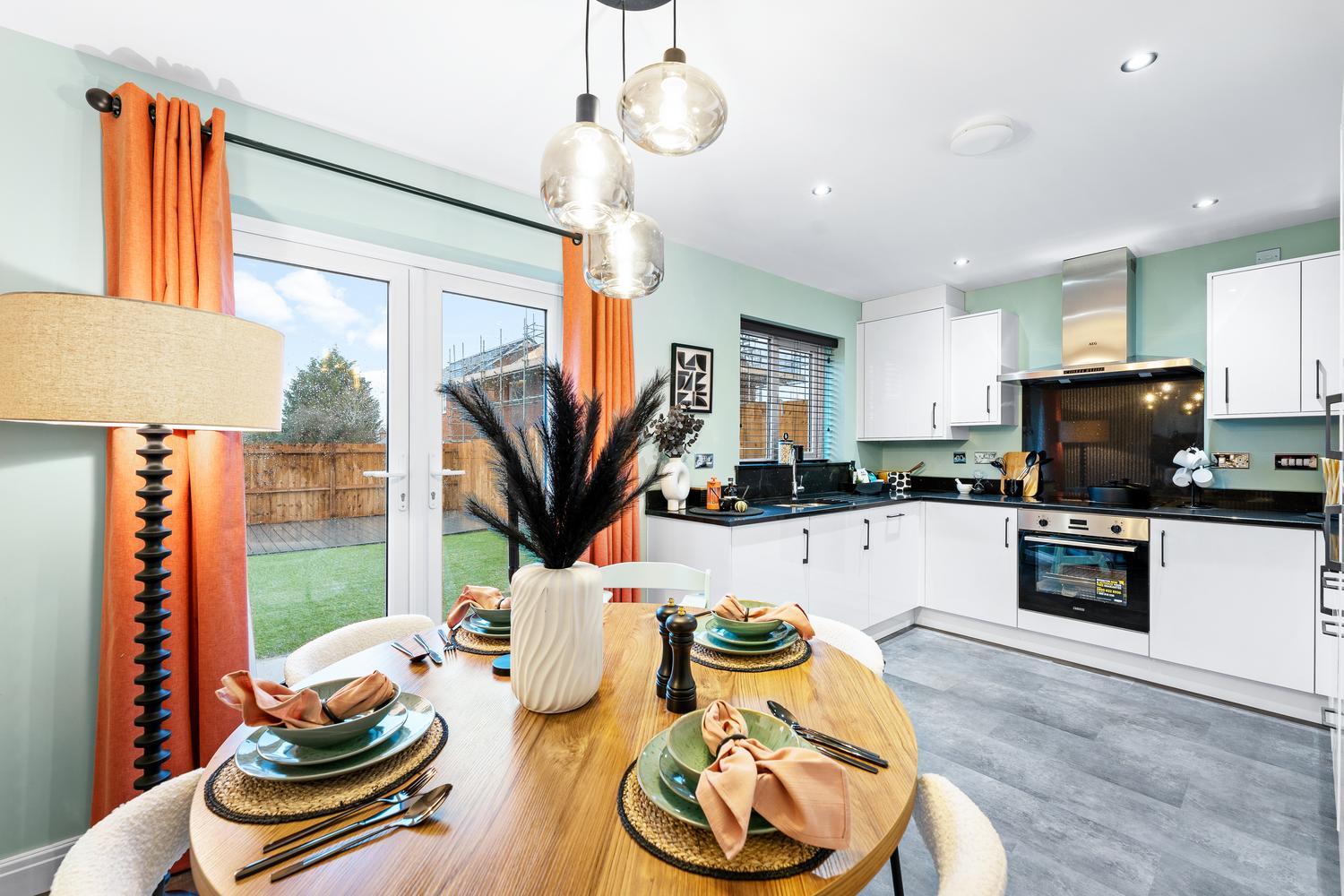 Colourful Opening for Stalmine Show Home  